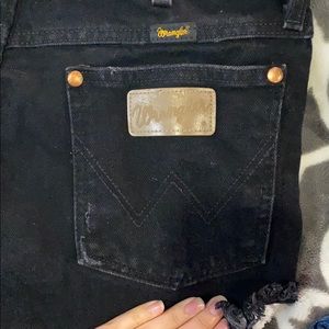 Wrangler cut off shorts